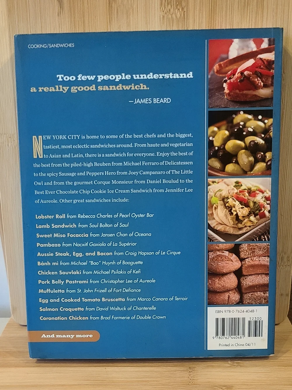 The Big New York Sandwich Book – Cookbook 99 Recipes